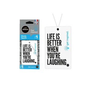 Aroma Car Get Inspired Card Woody Aquatic