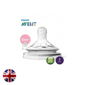 Avent Natural II Teat Newborn Om+1H pk2