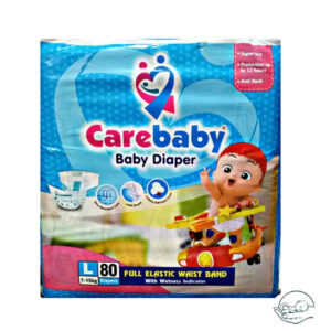 Carebaby Diapers Mega Large Diaper 80pc