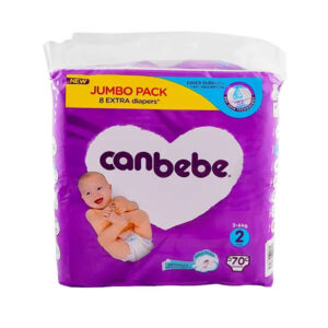 Canbebe Diaper Jumbo Pack Mini2-70Pcs