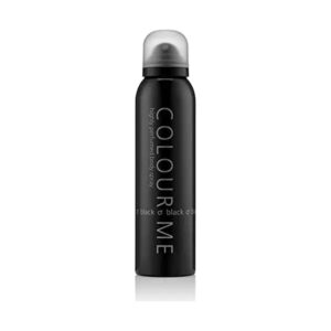 Colour Me Deodorant Black 150Ml